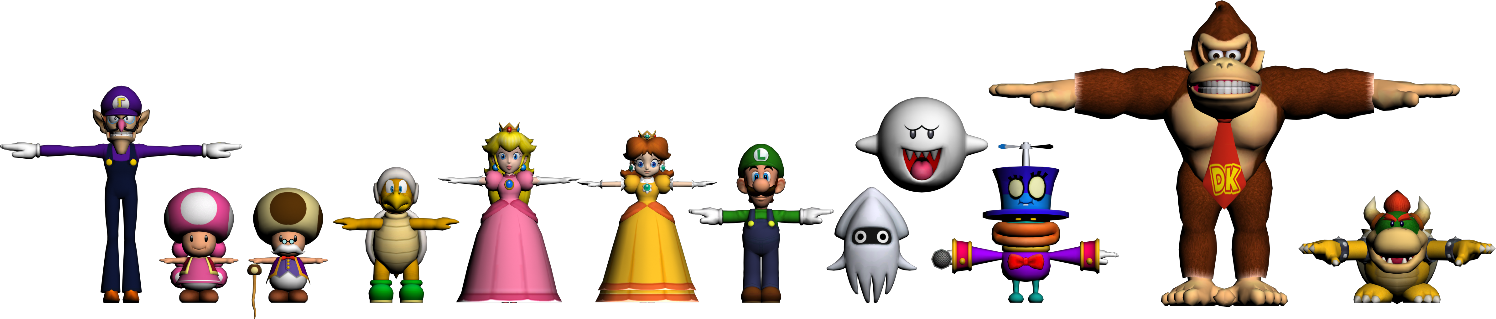 Mario Party model render by Luigimariogmod on DeviantArt