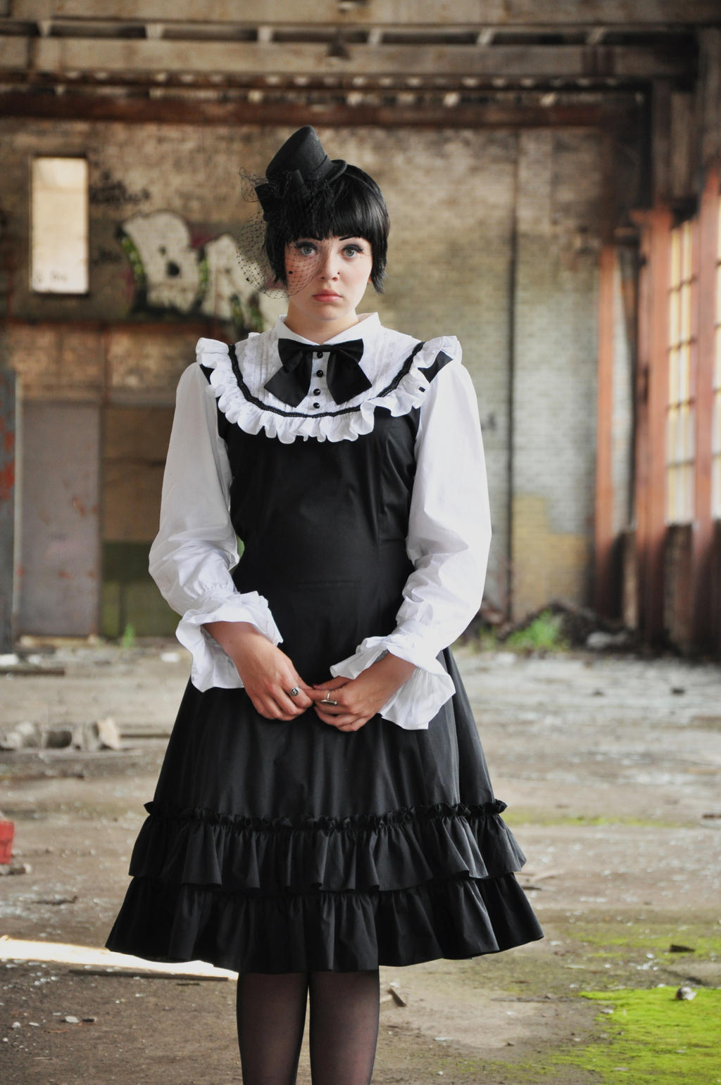 New Gothic Lolita 1 by Kechake-stock