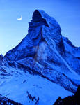 Moonlight Matterhorn by S-NOBLE