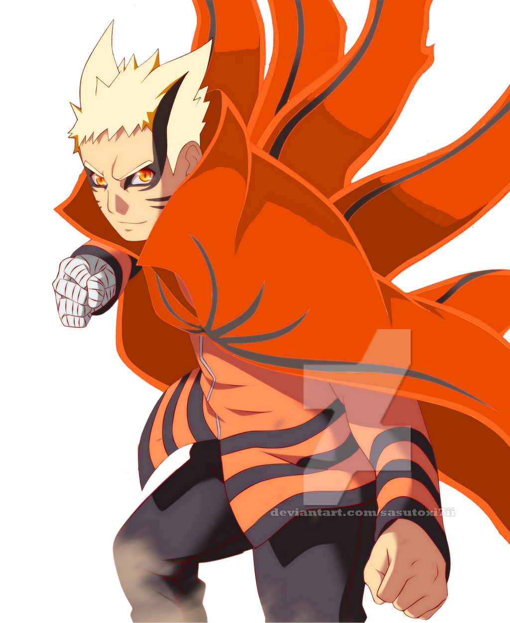 Naruto Baryon Mode By SasutoXI7II On DeviantArt naruto-baryon-mode-by-sasutoxi7ii-on-deviantart