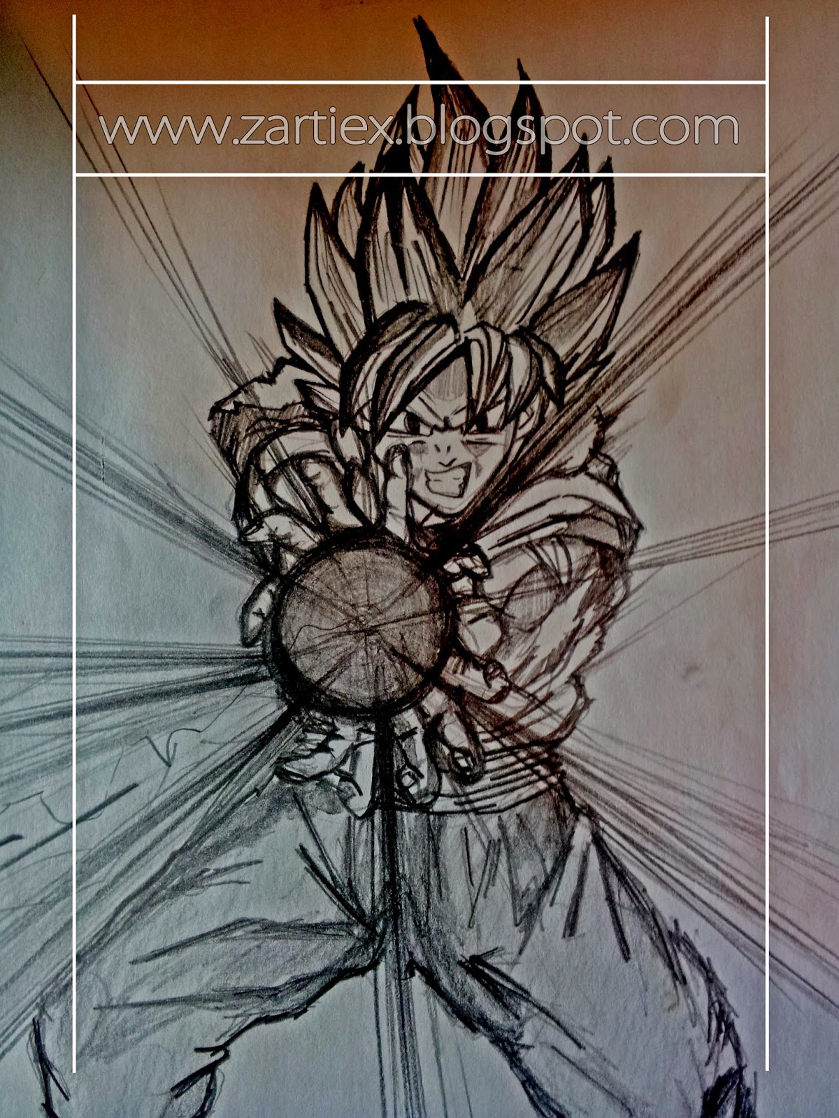 Dibujos bonitos a lapiz de goku - dragon ball Z by Zartiex on DeviantArt Dibujos bonitos a lapiz de goku - dragon ball Z by Zartiex on DeviantArt
