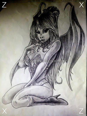 Dibujos de hadas a lapiz by Zartiex on DeviantArt Dibujos de hadas a lapiz by Zartiex on DeviantArt