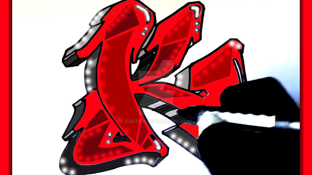 Como Dibujar Letras 3D de Graffiti - Dibujos para by Zartiex on DeviantArt Como Dibujar Letras 3D de Graffiti - Dibujos para by Zartiex on DeviantArt