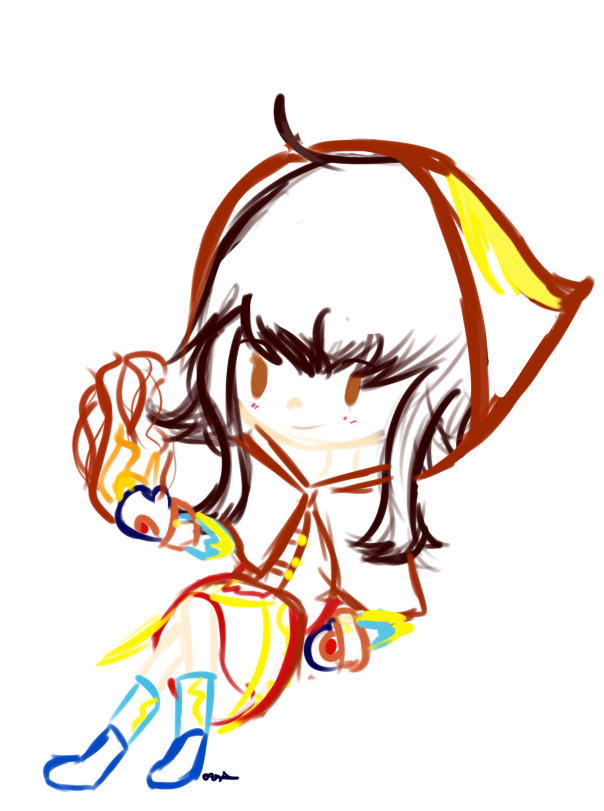 Color line chibi- liese