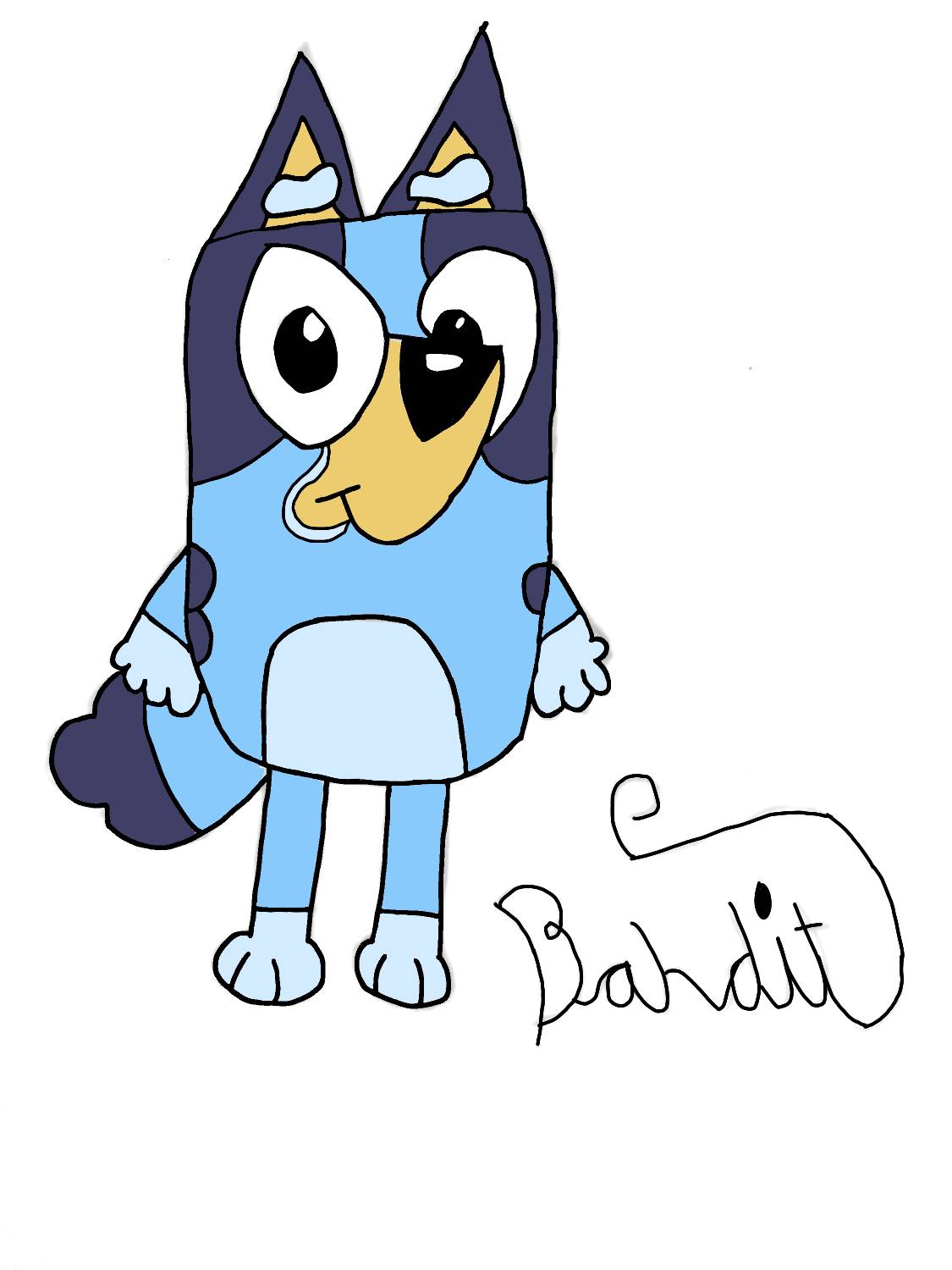 Bluey Fanart by ThunderAurian on DeviantArt