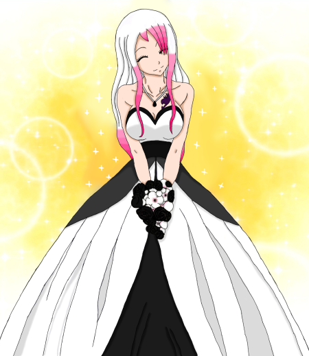 fairy tail wedding dress anime Mirajane Strauss | Lisanna looks so beautiful in a wedding dress. I can't wait to attend her real wedding one day Ep 163 #fairytail #fairytailguild