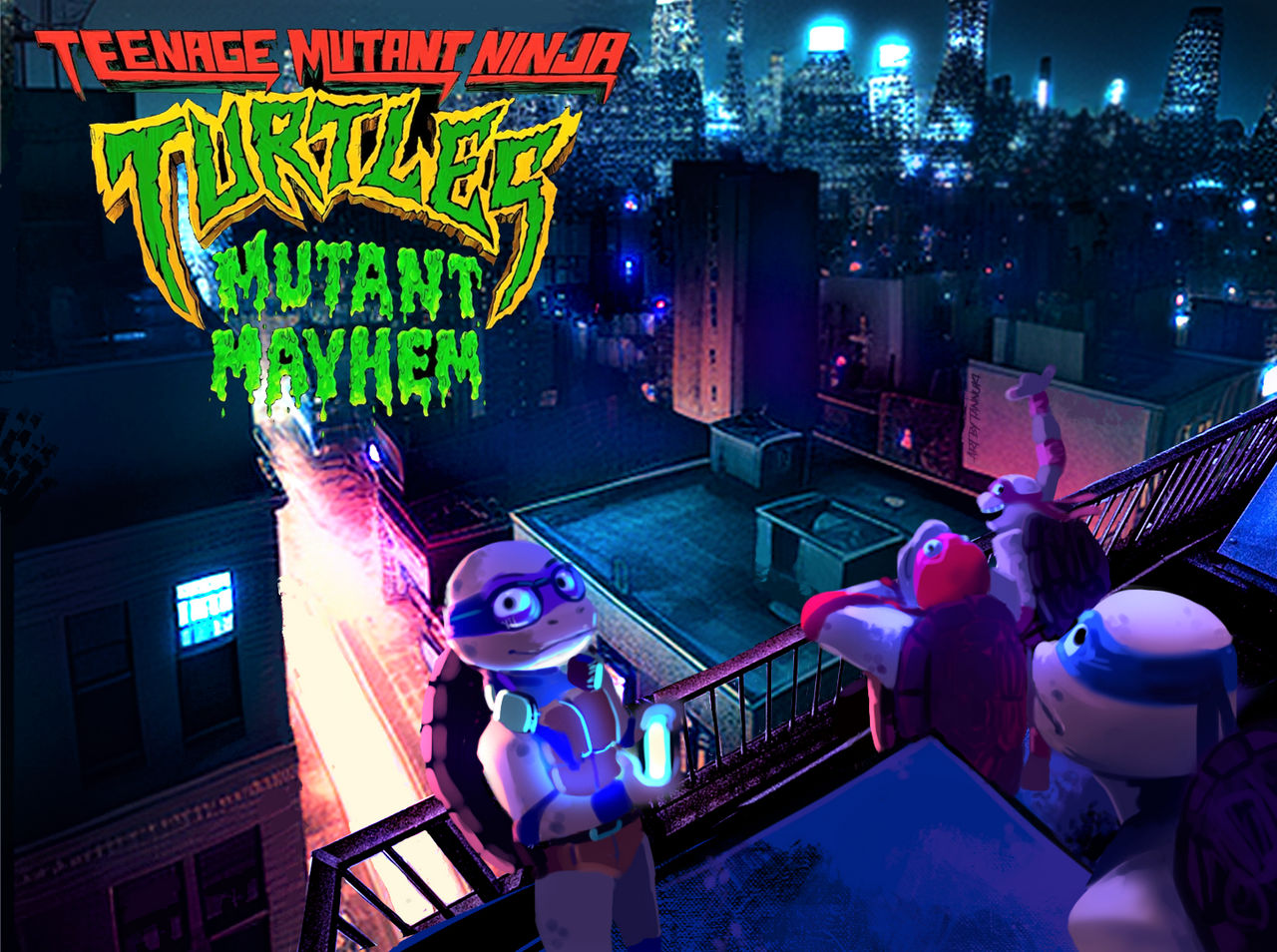 Mayhem Rottmnt Deviant TMNT Mutant Mayhem Fanart by MusicalHeart14 on DeviantArt
