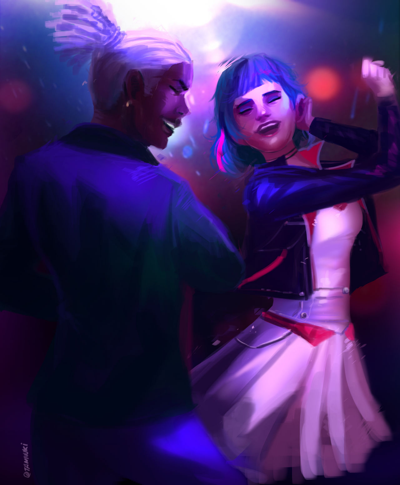 Jinx x Ekko arcane fanart by MusicalHeart14 on DeviantArt