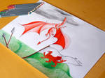 The Welsh Dragon by SpacePopeII