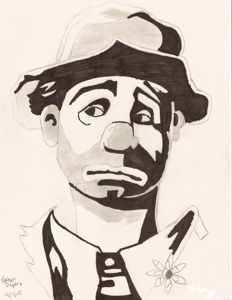 Sad Hobo Clown By Dynamicpunk On Deviantart