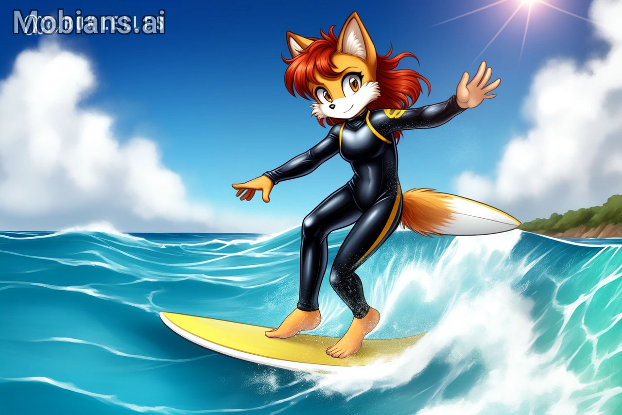 Abigiail Stanton Surfing 3 by Lucario580 on DeviantArt