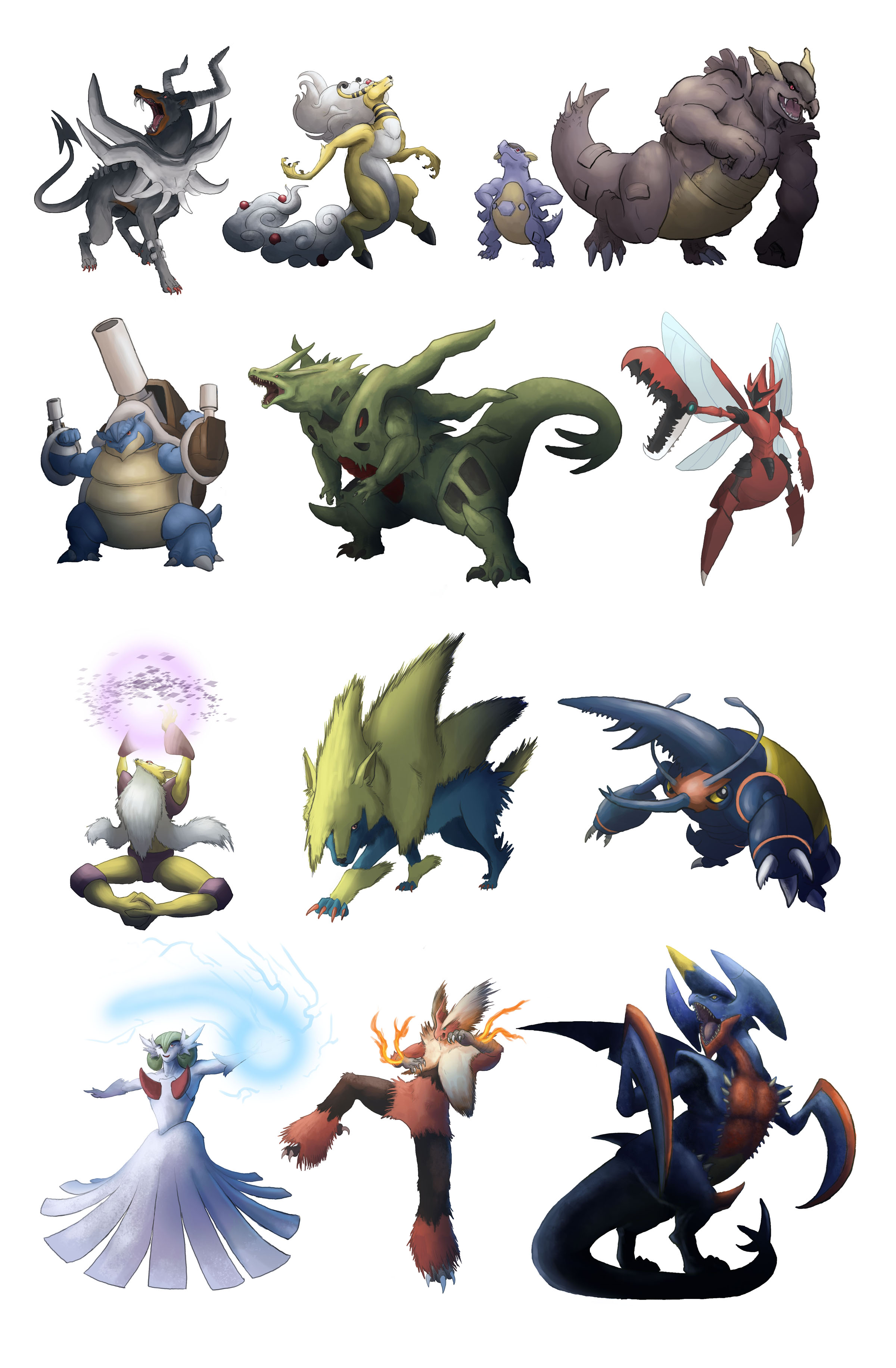 mega evolutions pokemon