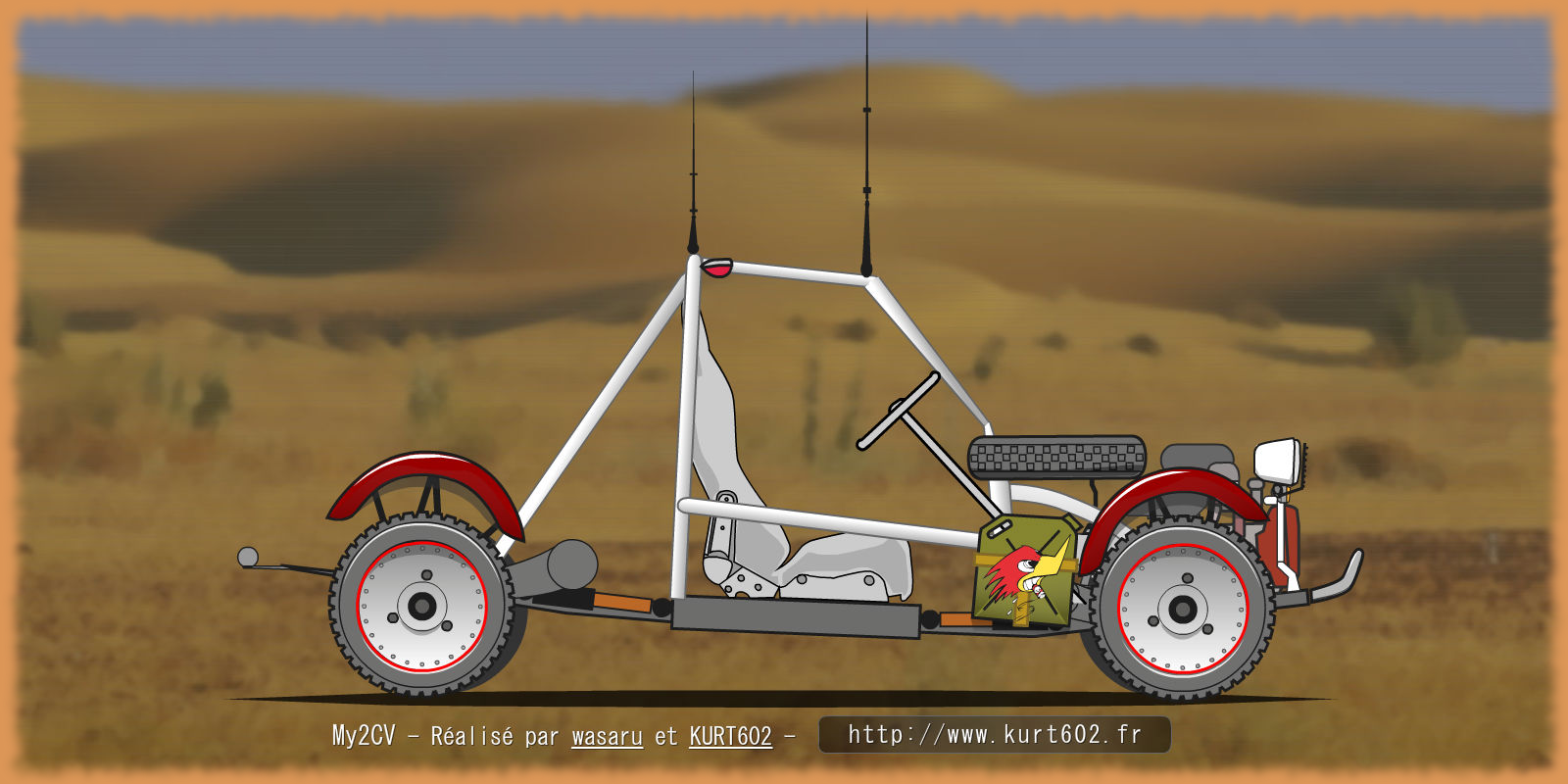 2cv on Mars