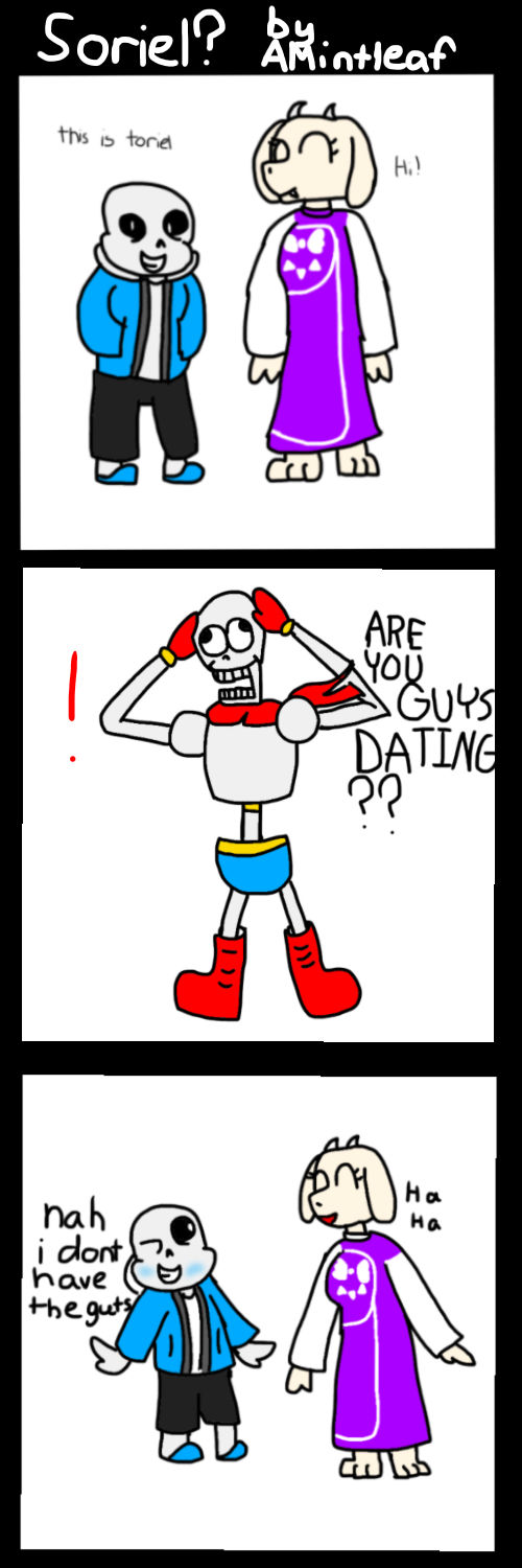 Soriel? Undertale comic by AMintleaf on DeviantArt