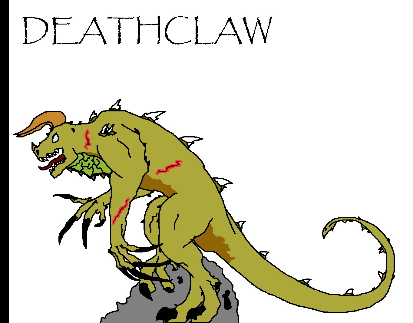 Fallout File001 - DeathClaw