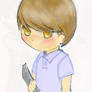 Chibi Light Yagami-Colored