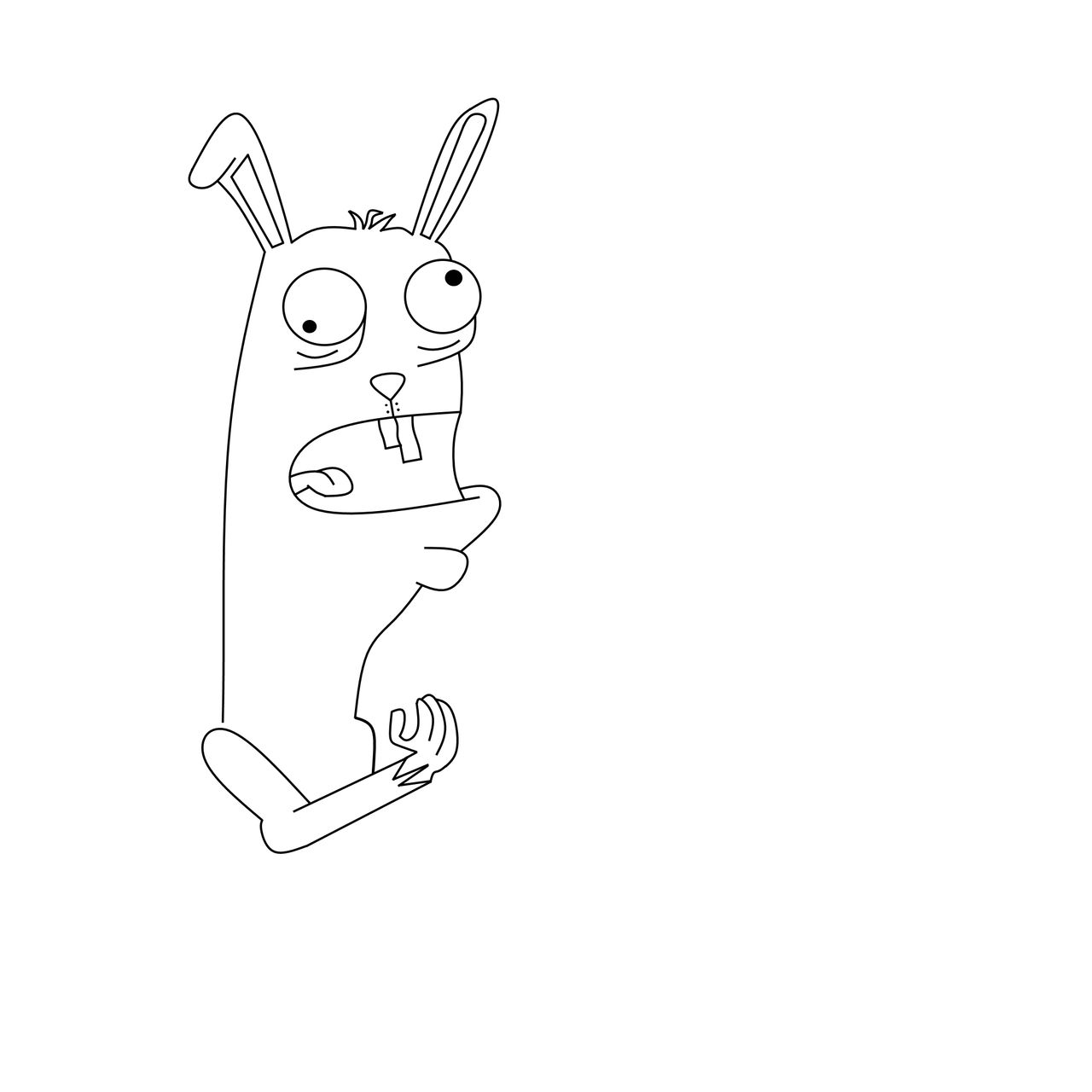 Crazy Rabbit by PicturesWithAnEcho on DeviantArt