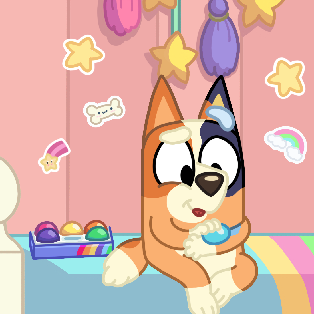 Bluey Mini Icon mini bluey! :3 by cinnamonbun5 on DeviantArt