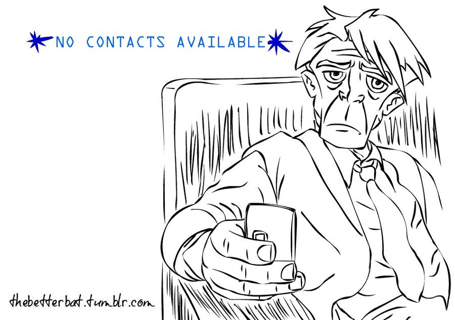 No Contact by Gigglewhatsit on DeviantArt