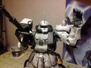 MG White Wolf Zaku II