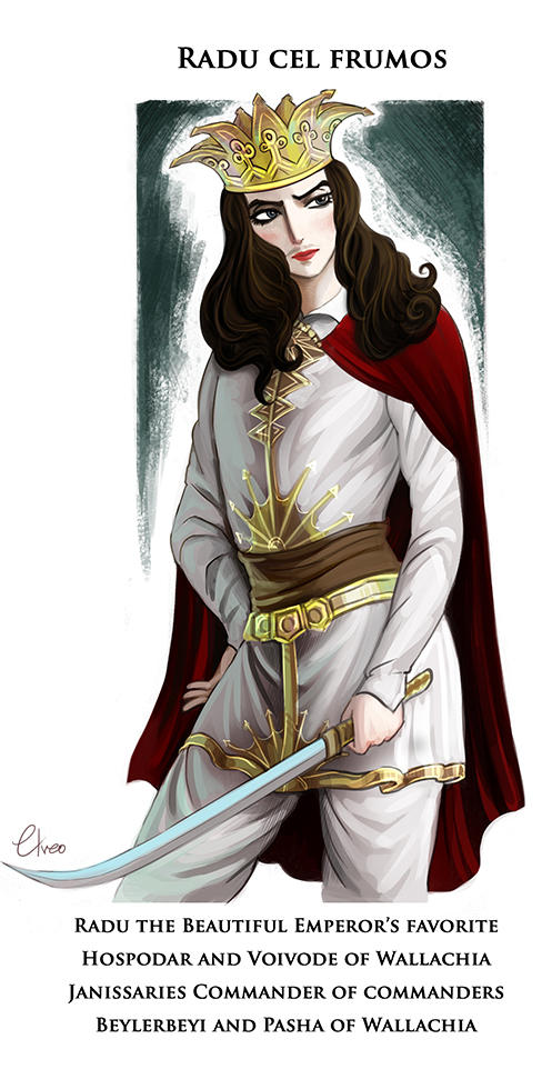 Radu cel Frumos the commaner of commanders by Elveo on DeviantArt