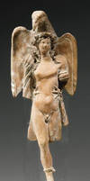 A Greek Terracotta Applique of Ganymede and the Ea by Elveo