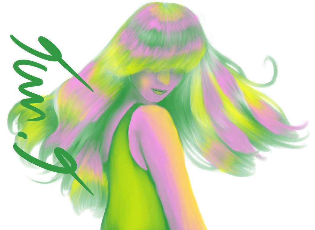 Colorful lady 2 by IstaAnime4ever on DeviantArt