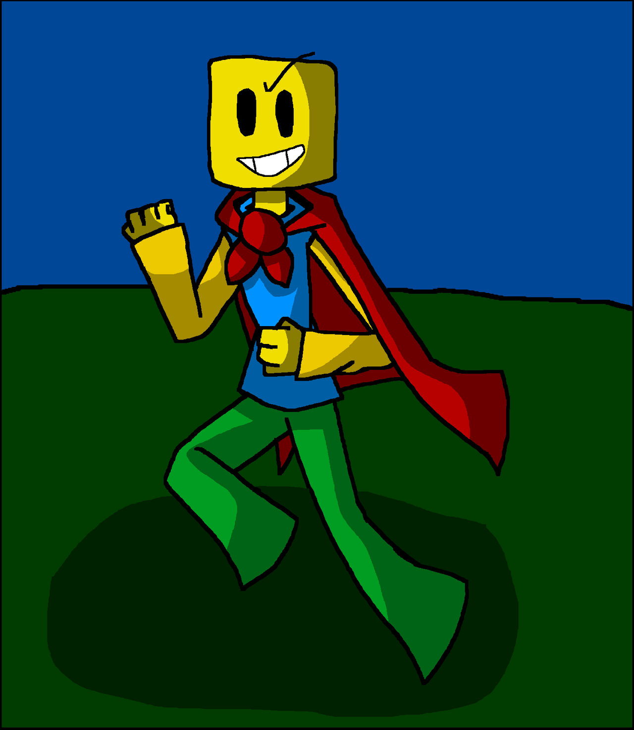 SUPERNOOB!!! in 2023  Roblox pictures, Fan art, Noob