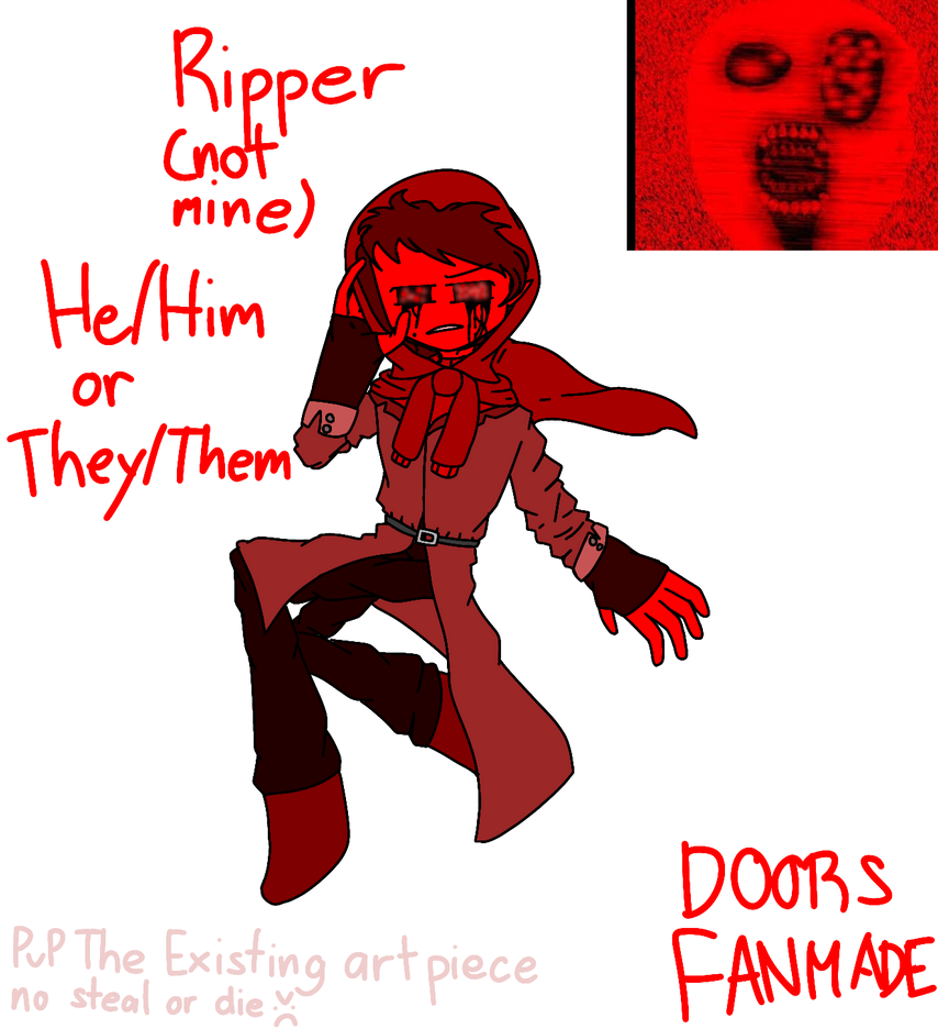 Droos Ripper Ripper (DOORS FANMADE ENTITIES) by PvPnotthebestpunster on DeviantArt