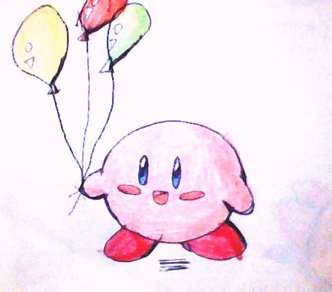 kirby baloons