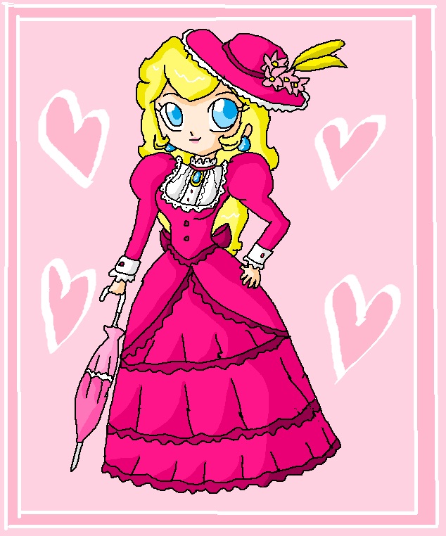 Victorian peach