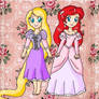 rapunzel and ariel