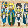 kingdom hearts girls  Fire Emblem cosplay