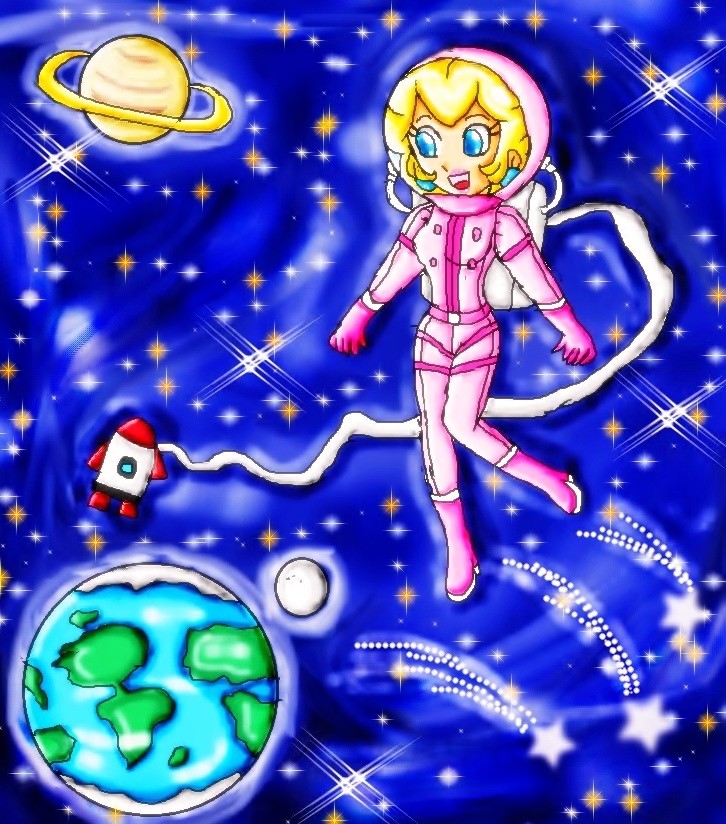 AT. space suit peach