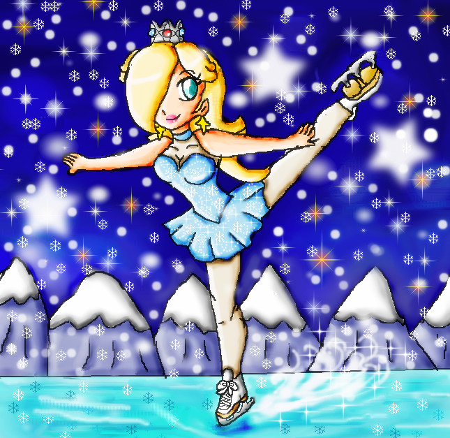 rosalina ice skater