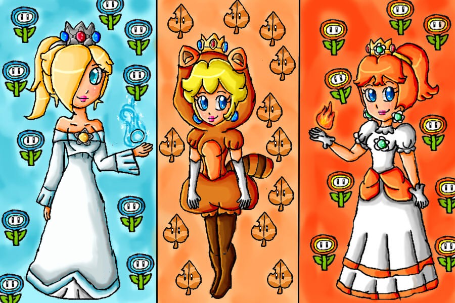 Power Up Princesses By Ninpeachlover On Deviantart