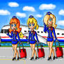 stewardess princesses