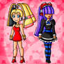 pallette panty and layer stocking