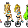 Smash Girls Unicycle Adventure collab