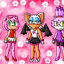 sonic girls gymnasts