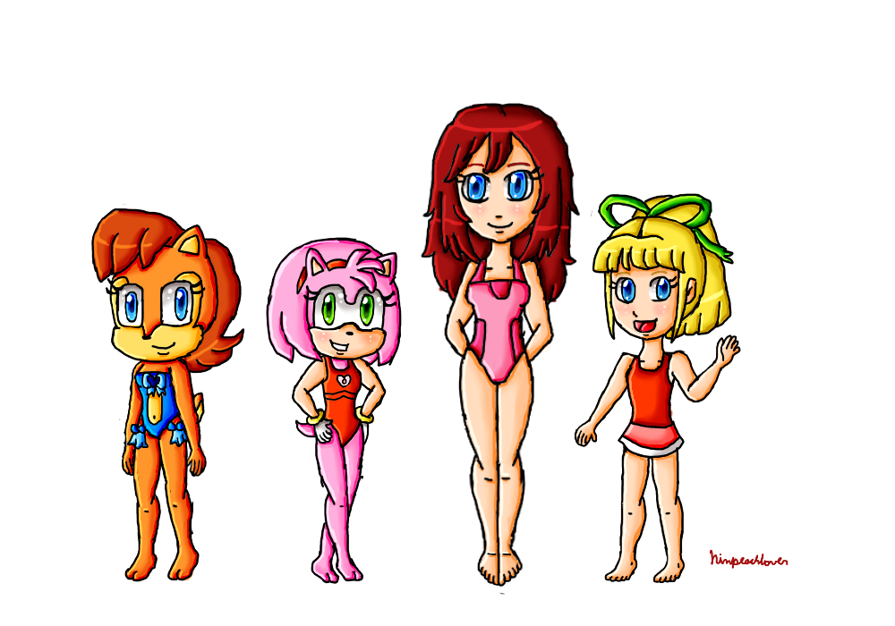 Swimsuit crossover