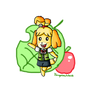 Isabelle turns over a new leaf