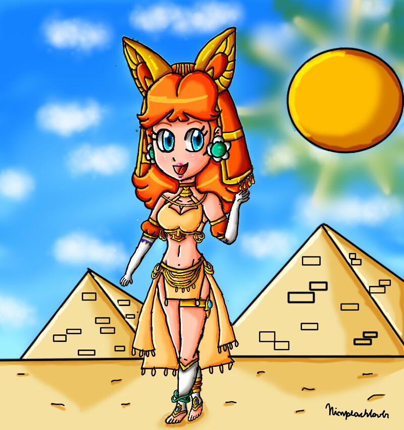 Desert princess remake by ninpeachlover on DeviantArt