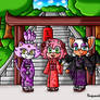 Yukata Amy, Rouge and Blaze 