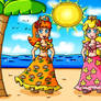 C- Mauritian Sega Dance Peach and Daisy