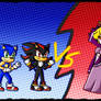 C- Sonic and Shadow vs Shadow Queen Peach and Dais