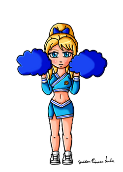 Nintendo Cheerleaders-Samus 