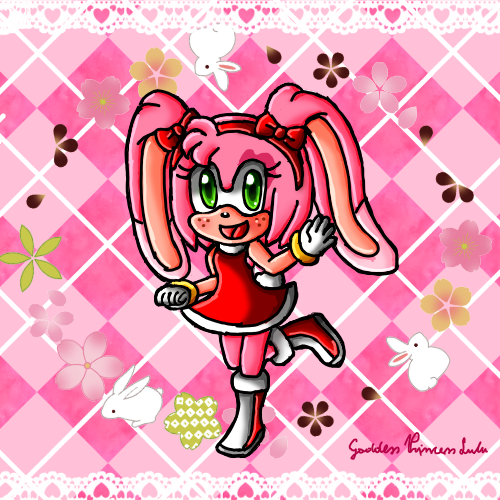 Deviantart Amy The Rabbit Bunny Amy by GoddessPrincessLulu on DeviantArt
