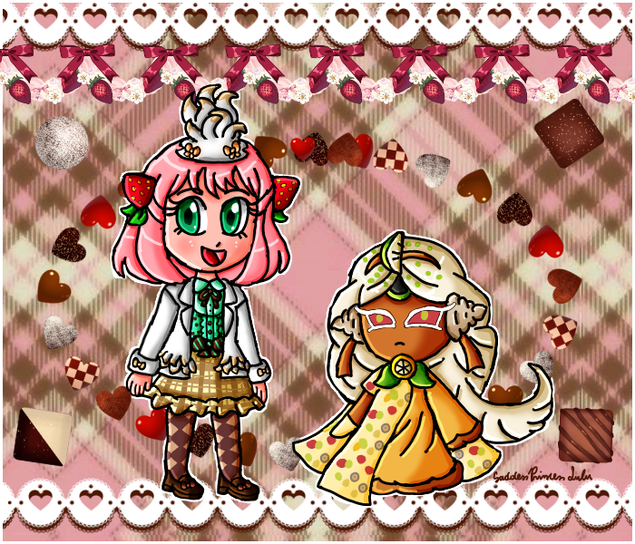 Meremere Pattern AT- Sweet Anya and Meremere Cookie by GoddessPrincessLulu on DeviantArt