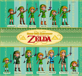 Happy 40th Anniversary The Legend of Zelda